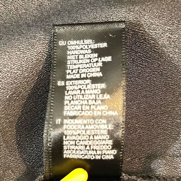 Women Tank Top Large Gray Racerback Pleated - Picture 12 of 13